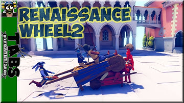 Renaissance Wheel2! Fencer + Halberd + Balloon Archer vs Every Unit + Bobnus - TABS ORIGINAL MODS