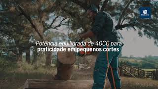 A Motosserra Husqvarna 125 é a motosserra ideal para quem busca praticidade e desempenho.