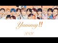 INI Yummy!! 【歌詞/歌割り/パート割り/カナルビ】