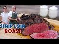So Delicious We Ate It All!!! Reverse Sear  Strip Loin Roast On Pellet Grill - Canadian Thanksgiving