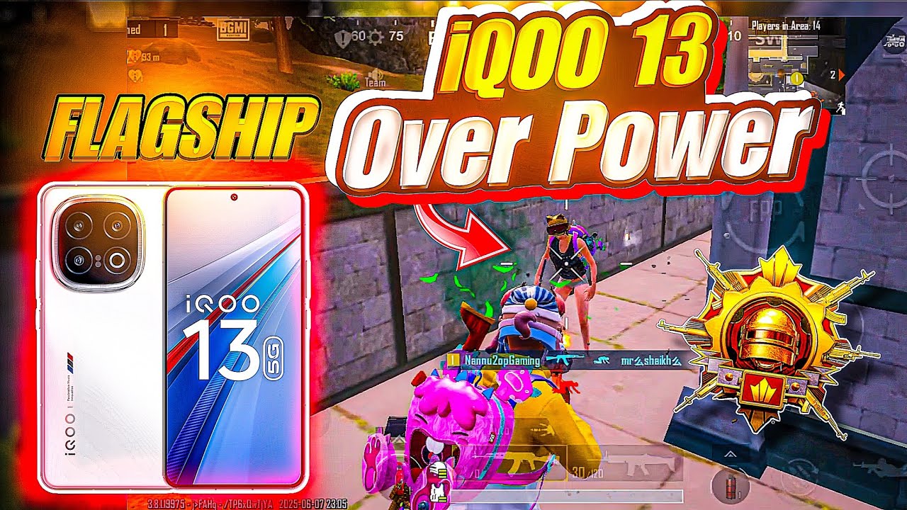 iQOO 13 AFTER NEW UPDATE BGMI TEST 120 FPS 🔱🔥 SMOOTH GRAPHICS SETTINGS ...