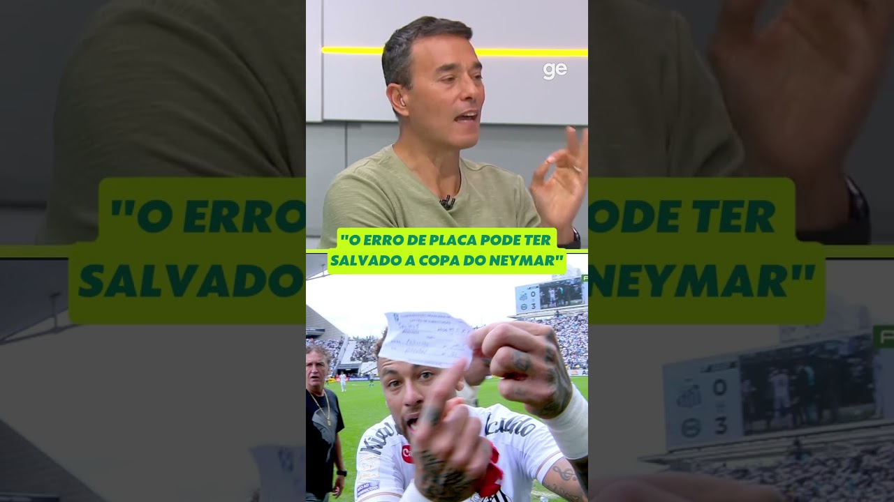 SELEÇÃO DEBATE CONFUSÃO COM AS PLACAS NA SUBSTITUIÇÃO DE NEYMAR | #shorts | sportv