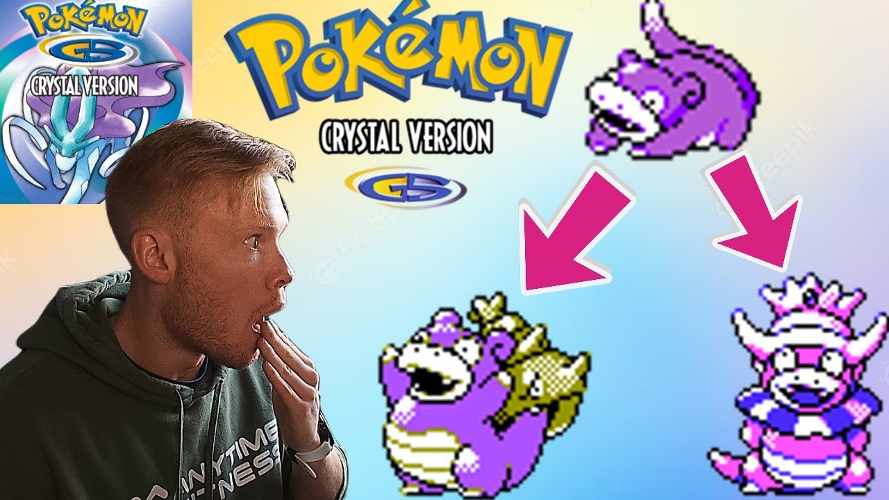 SHINY SLOWPOKE IN POKEMON CRYSTAL!!! YouTube