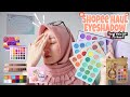 Shopee Haul Eyeshadow Palette START FROM 20RB an!! + Swatches (Indonesia) | Satya Irada