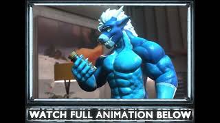 Monster Muscle Growth Transformation Animation Resimi