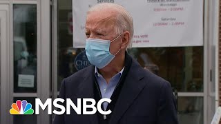 Biden Discusses His Travel Plans For Final Days Of The Campaign | MSNBC image