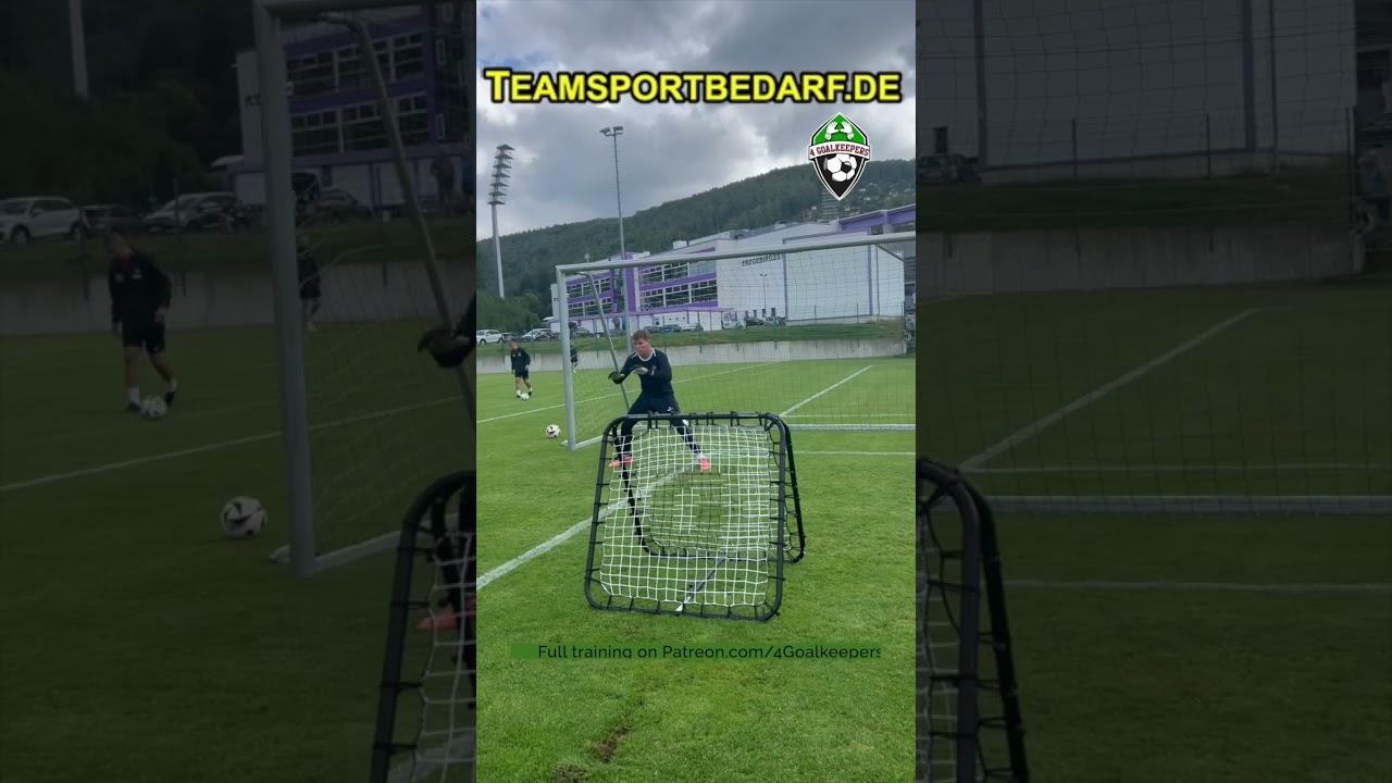 Torwarttraining "Rebounder" - George Berneanou - Teamsportbedarf.de