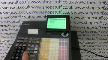 CASIO SEC450 INSTRUCTIONS HOW TO PROCESS A SALE / HOW TO USE SEC450
