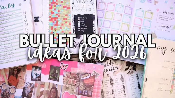 Bujo Tracker Ideas for 2026! 🌟 | BULLET JOURNAL IDEAS