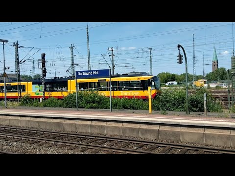 Pesa Link und Stadtbahn Karlsruhe in Dortmund Hbf (Special – Evangelischer Kirchentag 2019)