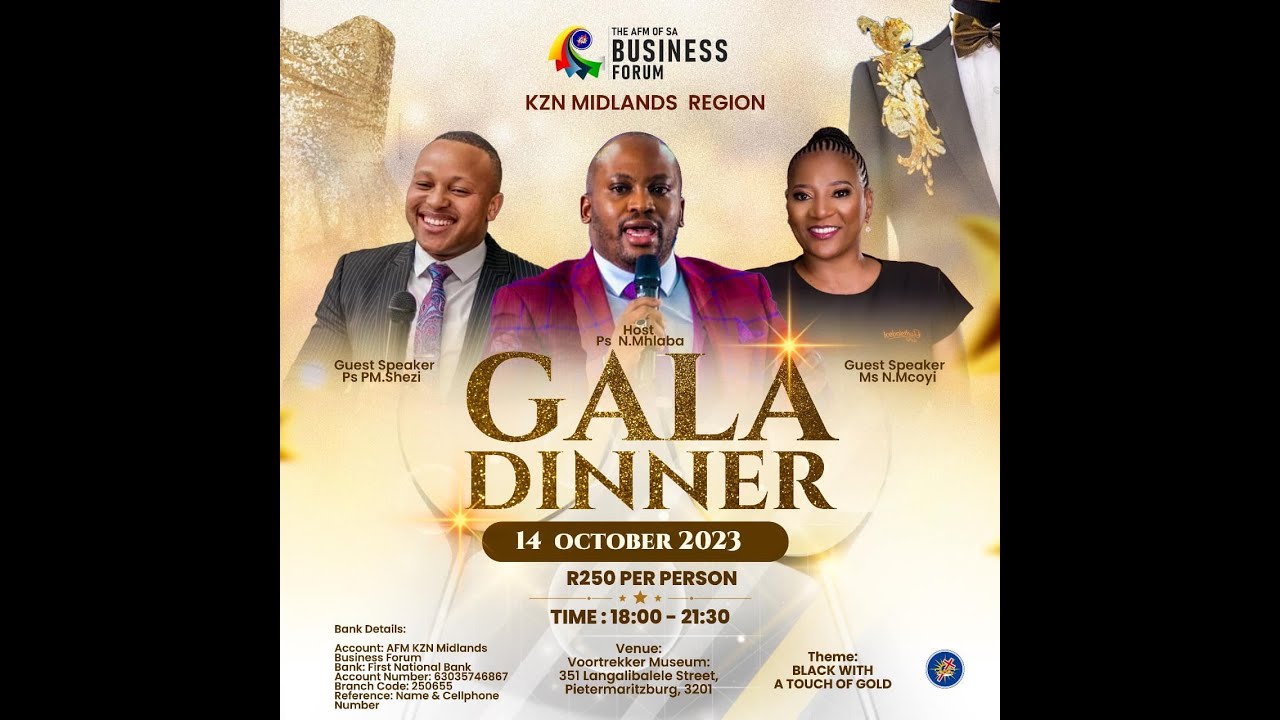 2023 AFM KZN Midlands Region Gala Dinner
