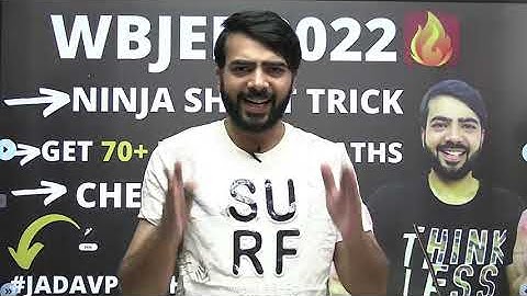 WBJEE 2023 |NINJA SHORT TRICKS 4|CHEAT CODE|70+ MARKS EASILY |#jadavpur#wbjee2022#wbjee#shorts
