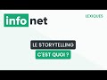 Le storytelling cest quoi  dfinition aide lexique tuto explication