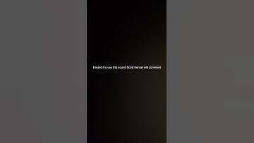I heard if u use this sound Scott frenzel will comment