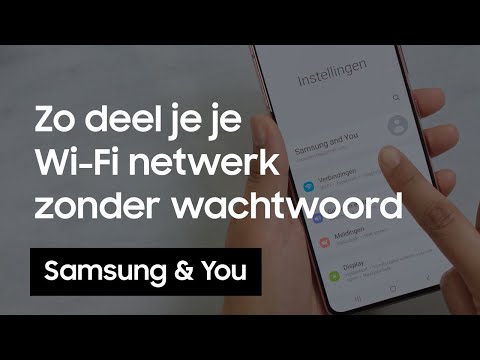 Wi-Fi wachtwoord delen: Hoe deel je je Wi-Fi netwerk zonder wachtwoord? | Samsung & You