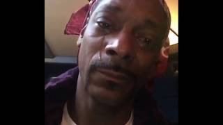 Snoop Dogg Cries On Instagram Live