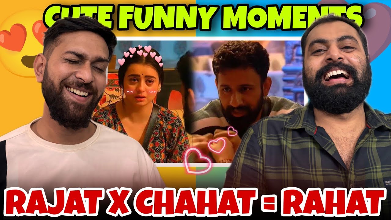 RAJAT DALAL AND CHAHAT PANDEY CUTE AND FUNNY MOMENTS | BIGG BOSS MEMES | TRIO TALK