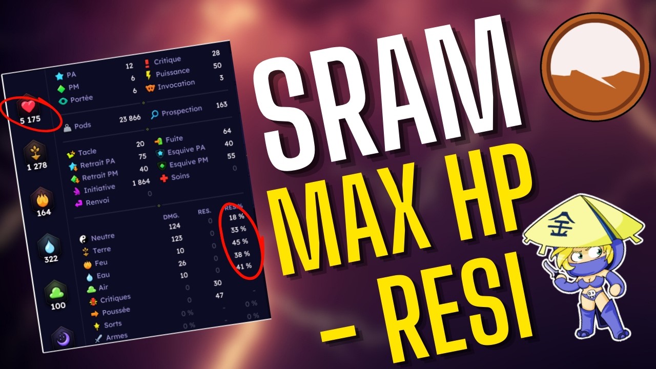 LE SRAM TERRE INSUPPORTABLE DE DOFUS !