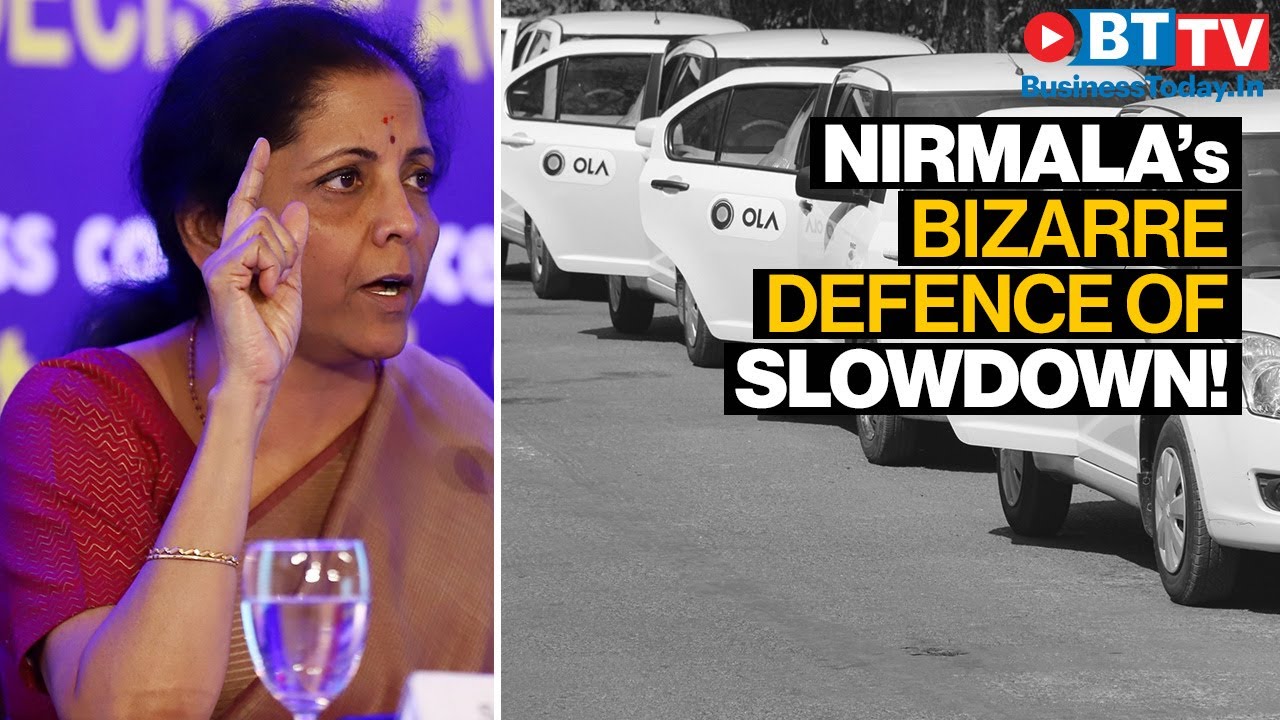 nirmala sitharaman daughter job Are millennials, Ola, Uber responsible for auto slowdown?