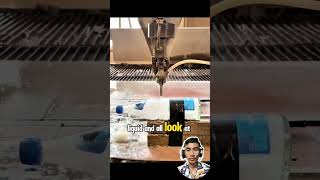 Cutting Glass Bottle #engineering #machinist #oddlysatisfying