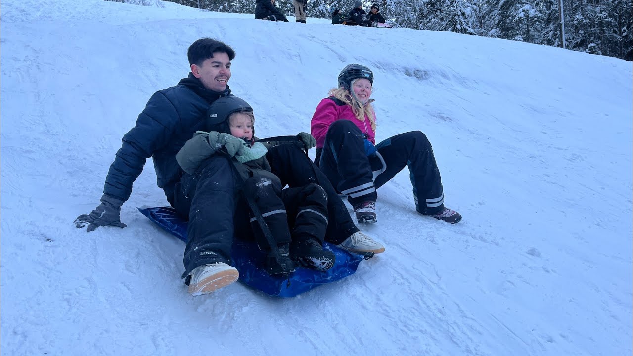 Pulka och Grillning i Bossesbacke