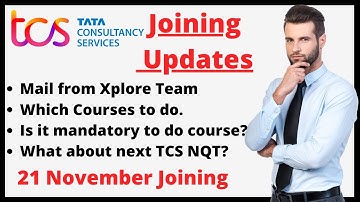 TCS onboarding updates || Courses to complete || TCS Joining News || TCS Mail || TCS NQT Discussion