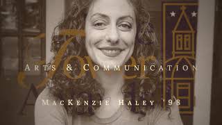 2025 Tower Awards Arts & Communication Award Recipient: MacKenzie Haley '98