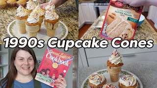 1990s ICE CREAM CONE CUPCAKESfrom the Special Effects Cookbook!