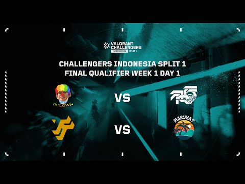 2024 VALORANT Challengers Indonesia - Split 1 - Final Qualifier W1D1