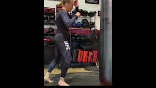 Valentina Shevchenko heavy bag kicks Profile