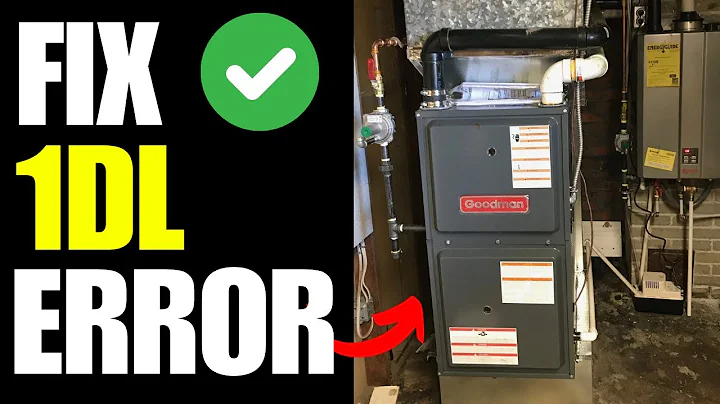 Goodman 1DL Error Code -  How To Fix