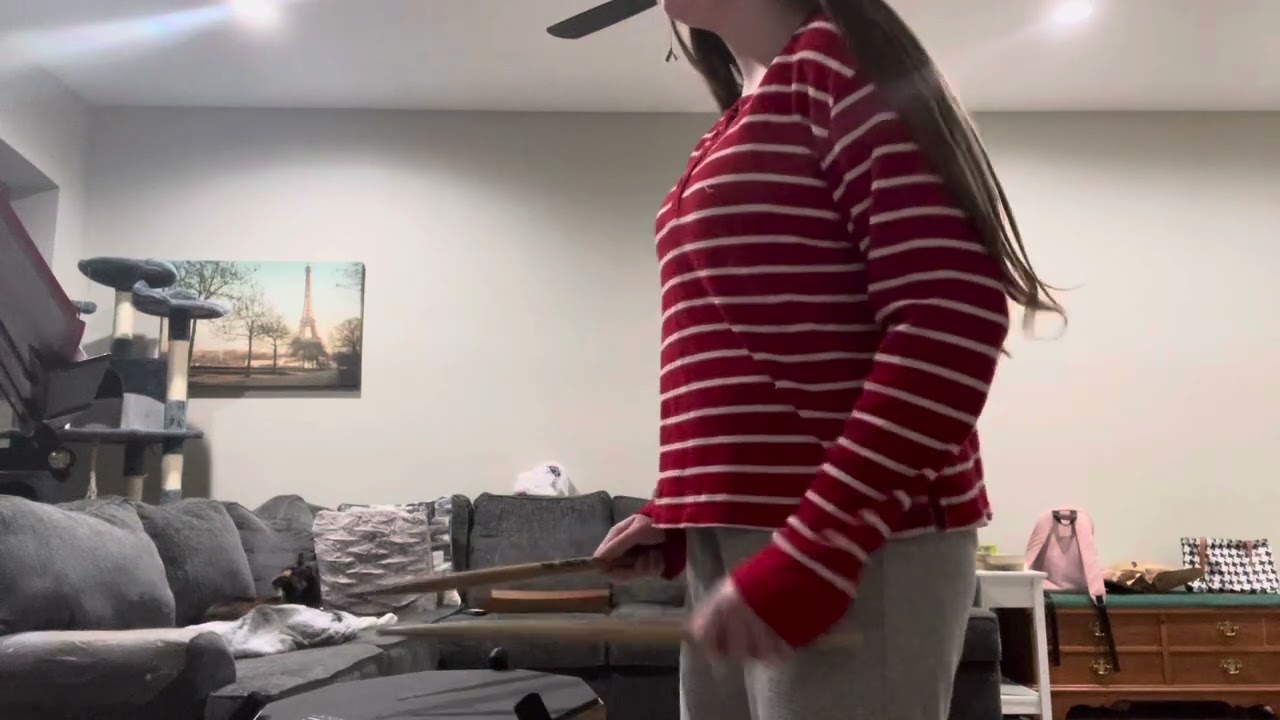 2 reps of SCV Stick Control to 54321 Accent Tap in Bass Basics Packet