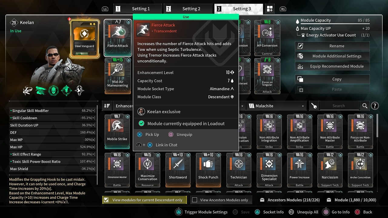 [PS5]TFD S3 E3 - Update 1.3.21- Transcendent Modules Fierce Attack ...