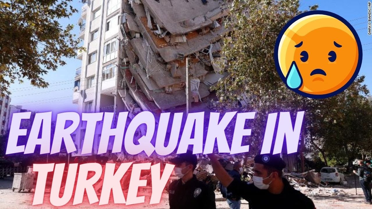Massive Earthquake in Turkey Greece Captured on Camera on 30/10/2020