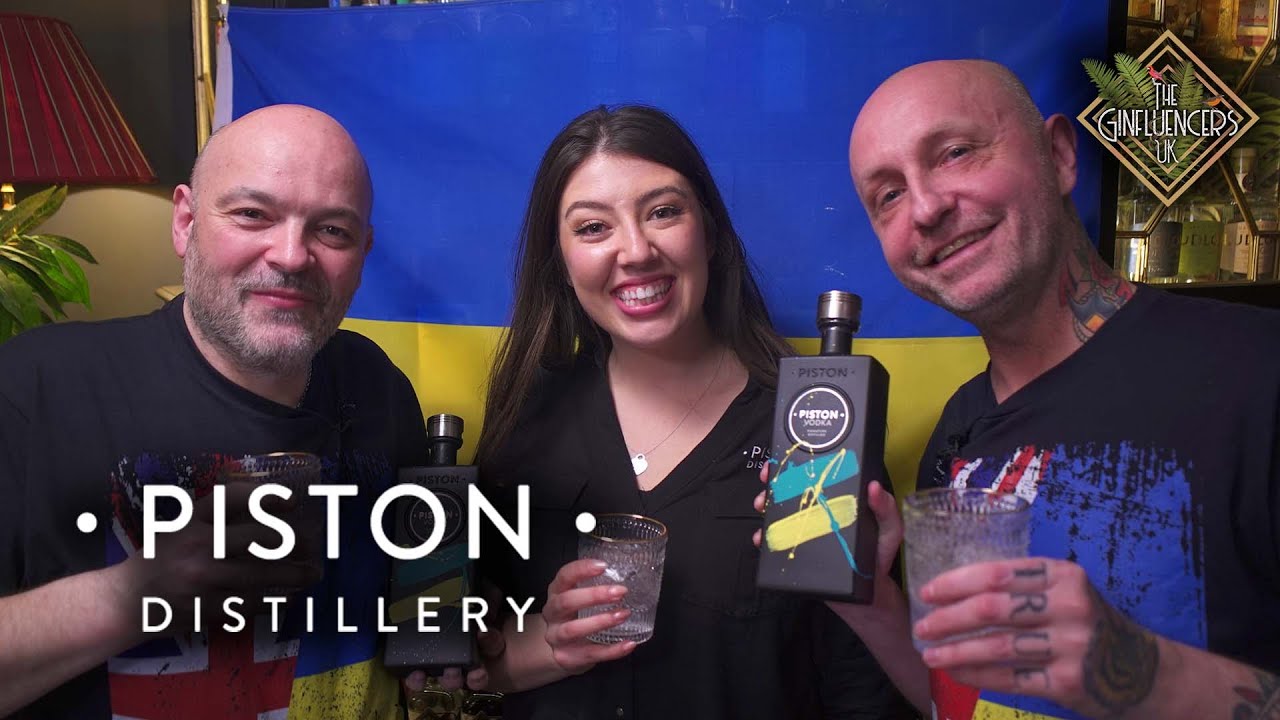 Piston Vodka Review, Limited Edition bottle The Ginfluencers UK YouTube