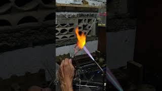 Glass Blowing Reveal! Elephant with a Baby Inside!