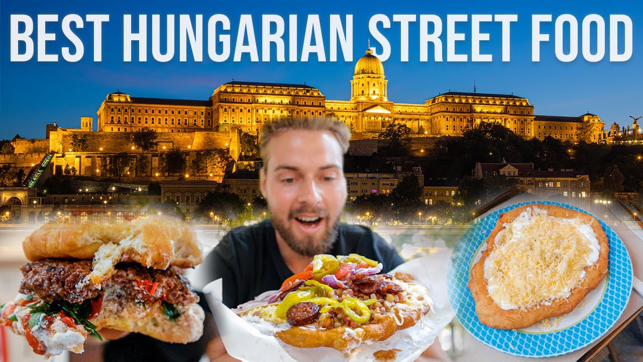 BEST Hungarian Street Food - ULTIMATE LANGOS Tour in Budapest