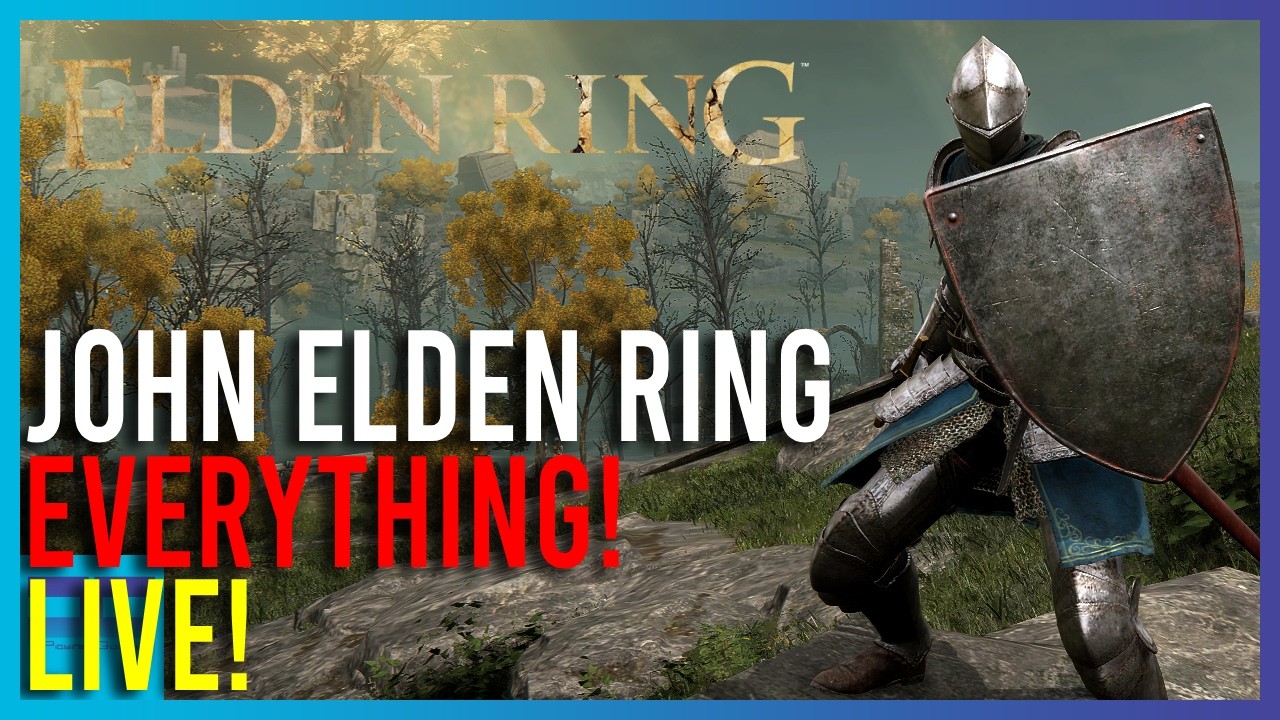 Elden Ring - How Far Can We Go As John Elden Ring? LIVE - YouTube