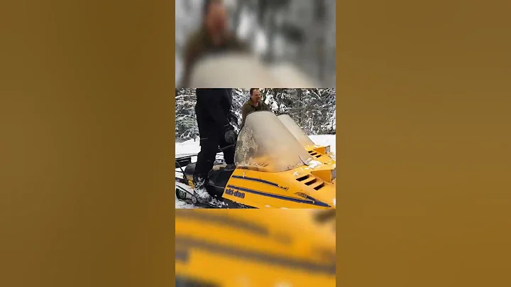 Jonny got aggressive - easiest way to load two sleds at a time #skills #shorts #youtubeshorts