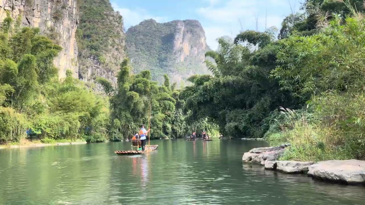 #遇龍河#漫漫歲月-2023.11.29廣西省壯族自治區桂林市陽朔縣遇龍河