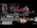 Looks That Kill Guitar Lesson - Motley Crue