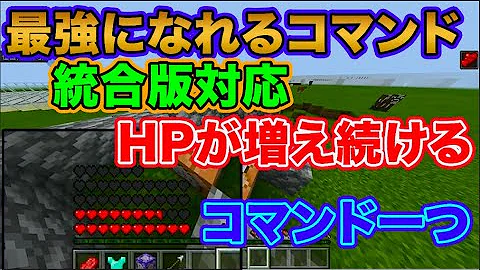 マイクラコマンド Hp