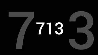 Seven-Hundred-Thirteen #713