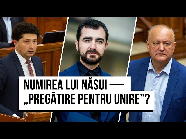 Numirea lui Năsui — „pregătire pentru unire”?/Deputații: cum să-i motivăm pe tineri să rămână?
