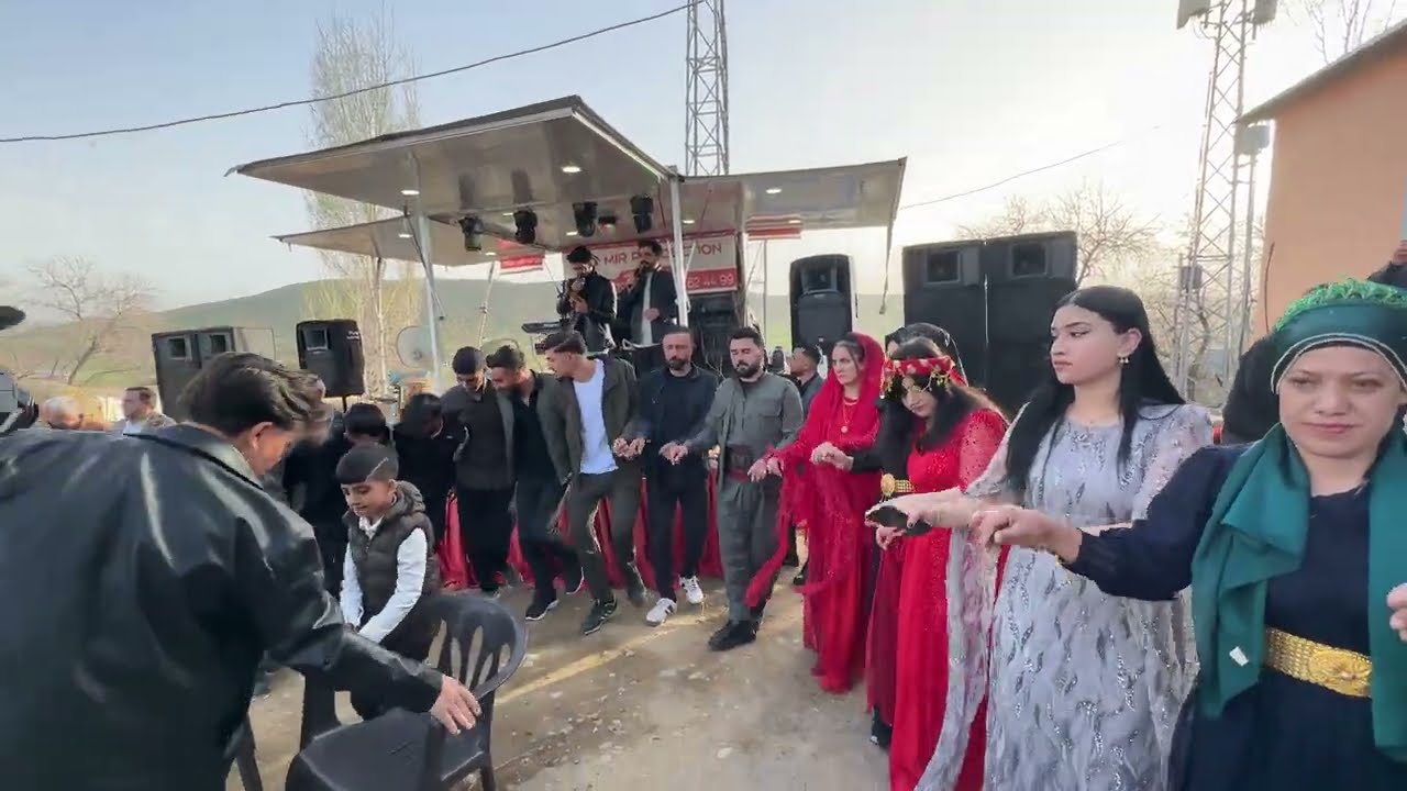 Hozan Kamuran kaya ailesinin düğünü Başkale baz 2025