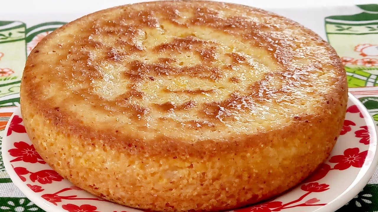 SEM OVO SEM FORNO SEM TRIGO, BOLO FĂCIL RĂPIDO DELICIOSO PARA O CAFĂ DA MANHĂ