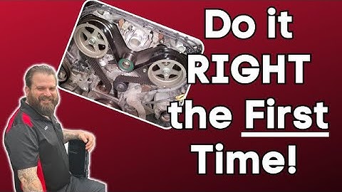 Timing Belt Job Tips That Save You Long Term! (Toyota Tacoma)