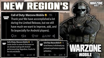 Warzone Mobile New Optimization Update | New Region