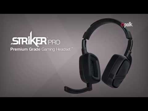 Introducing the Polk Audio Striker Pro P1 and ZX Gaming Headset
