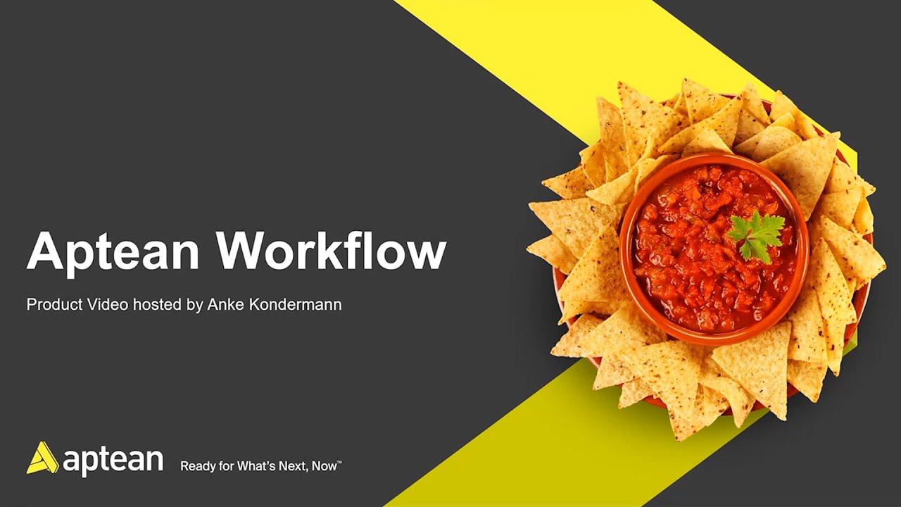 Aptean Advanced Workflow Product Tour - YouTube